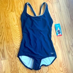 Speedo Navy One Piece Swim
